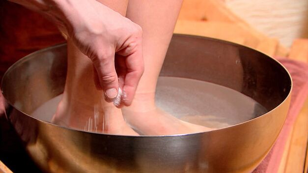 baños para tratar fungos